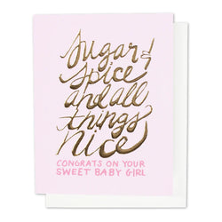 Sugar & Spice Card