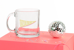 Over It AF Glass Mug