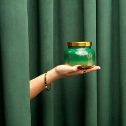 Crystal Pine Glimmer Jar Candle