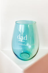 Dad Jumbo Wine Glass