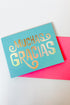 Muchas Gracias Card