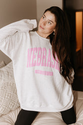 Pretty In Pink NE Sweatshirt