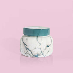 Volcano Modern Marble Jar Candle